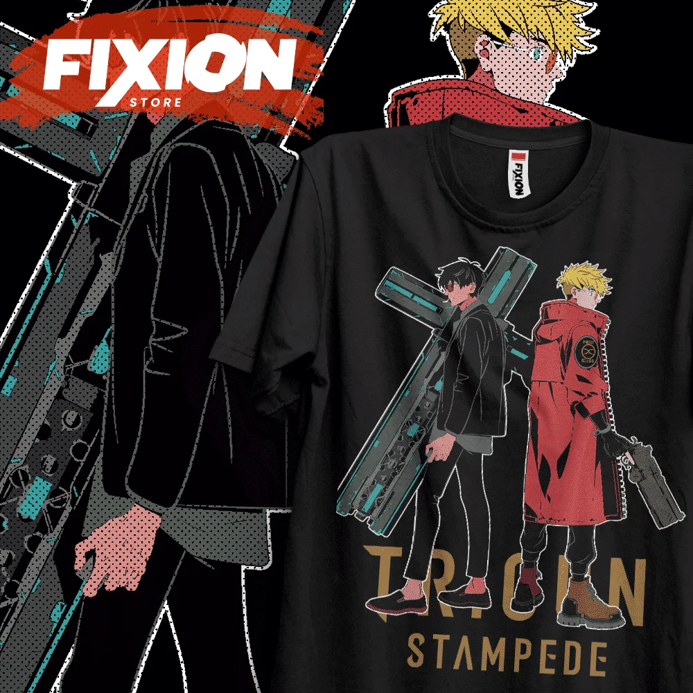 T-shirt For Anime Trigun Stampede E#1 [N] Manga Tee