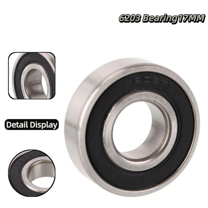 High-Speed Imported Process Bearing 6203ZC - 17mm Deep Groove Ball Bearing Made of High-Quality Material