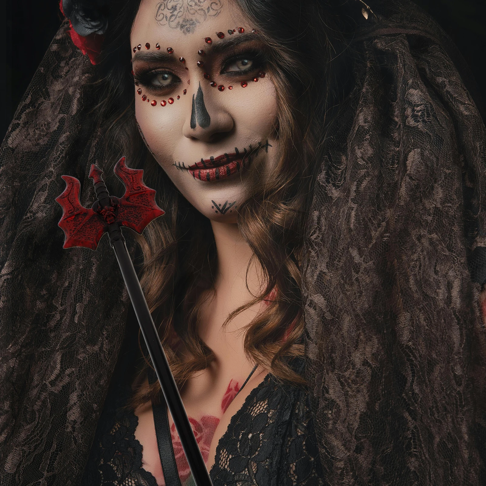 

Хэллоуин Дьявол Трезуб Опора Демон Вилка Моделирование Трезубец Для Фестиваля Призраков Хэллоуин Декор Представление Реквизит Вилка Косплей