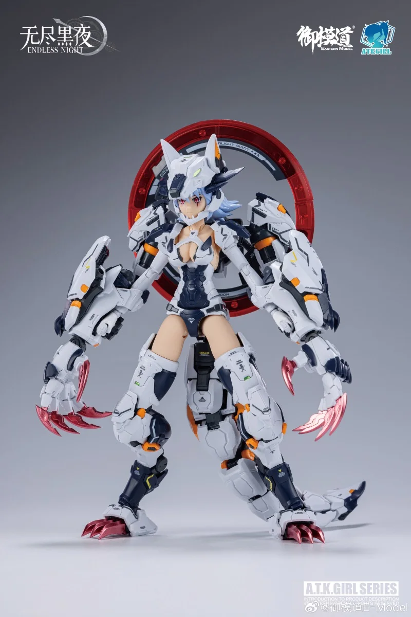 Eastern Model FENRIR COMMANDER TYPE 1/12 A.T.K. GIRL SERIES Assemble Model Kit Frame Arms Girl Mecha Musume Robot Girl