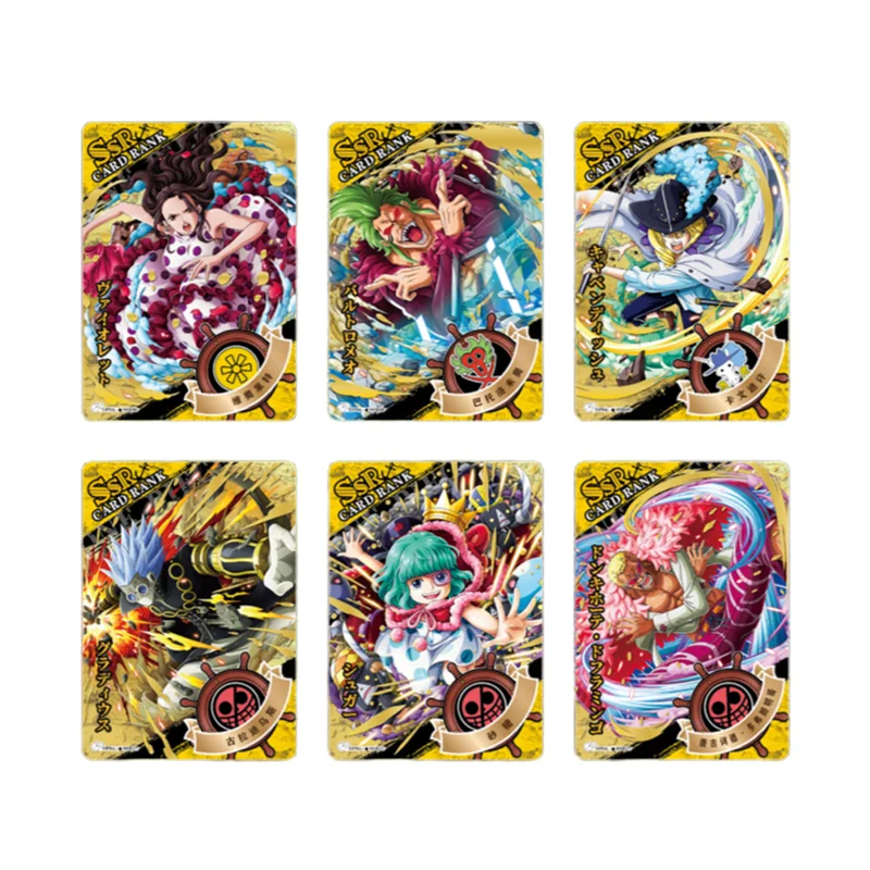 ONE PIECE Card Dress Rosa Booster Box Luffy Zoro Anime TCG Trading Card Game Collections Flash Cards Kids Birthday Gift