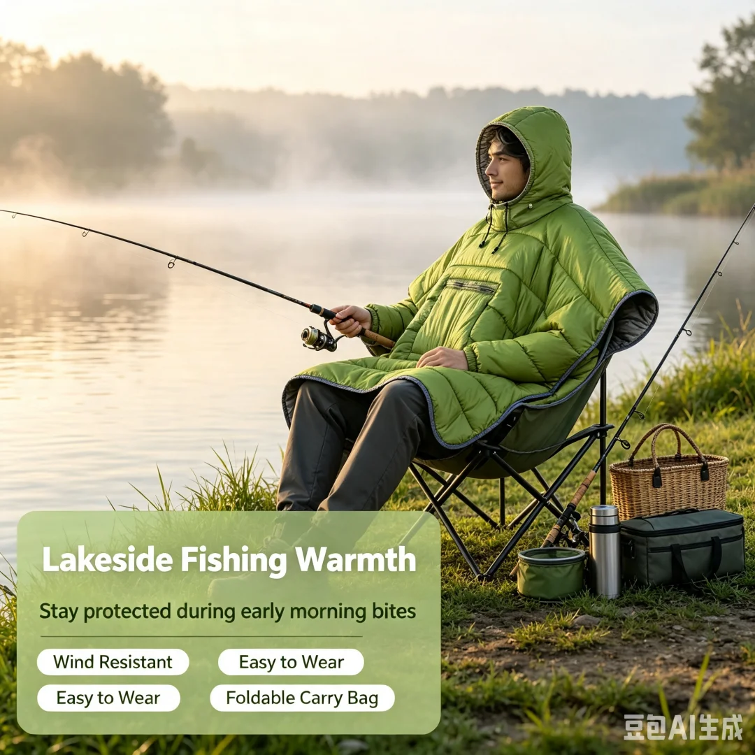 Tragbarer Taktischer Poncho Ca – Ultralight Sleeping Bag Bewertung und Preis