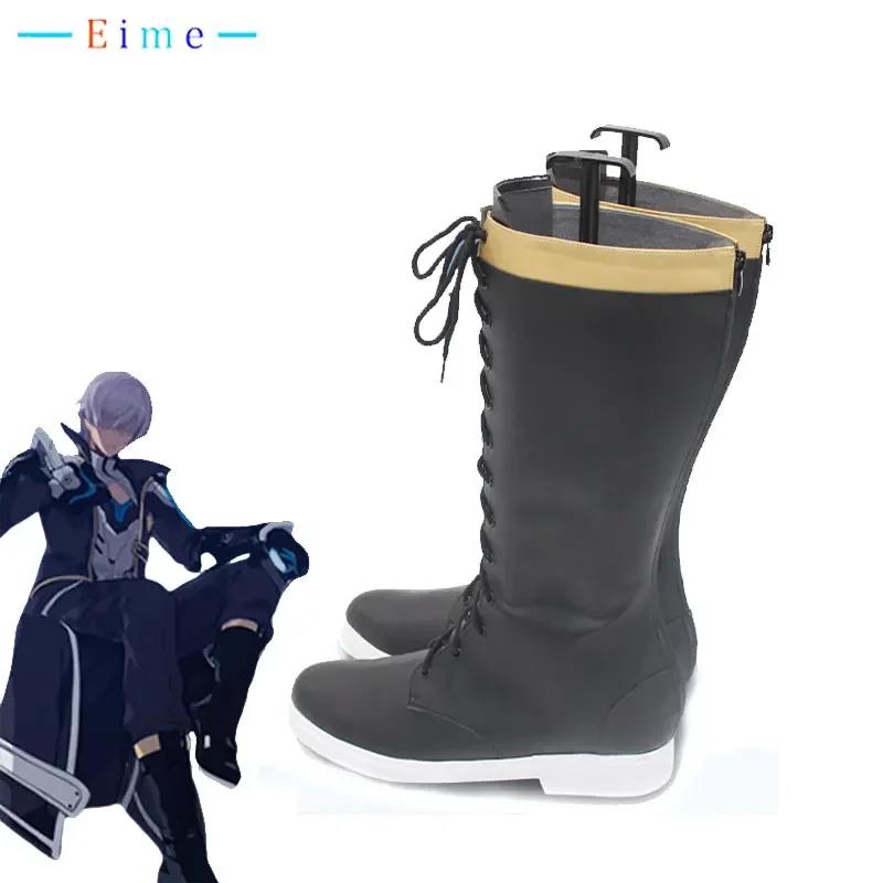Buty do Cosplayu Kevin Kaslana z gry Honkai Impact 3, buty na Halloween, karnawał, buty PU, rekwizyty do cosplayu, szyte na miarę