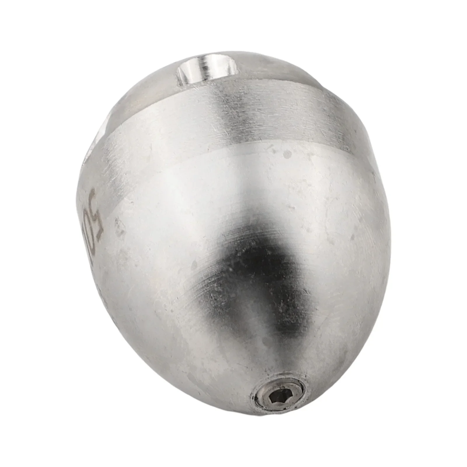 泥洗浄ノズル-下水道詰まり除去ノズル-強力な水流-360度ヘッド回転-ステンレス鋼素材