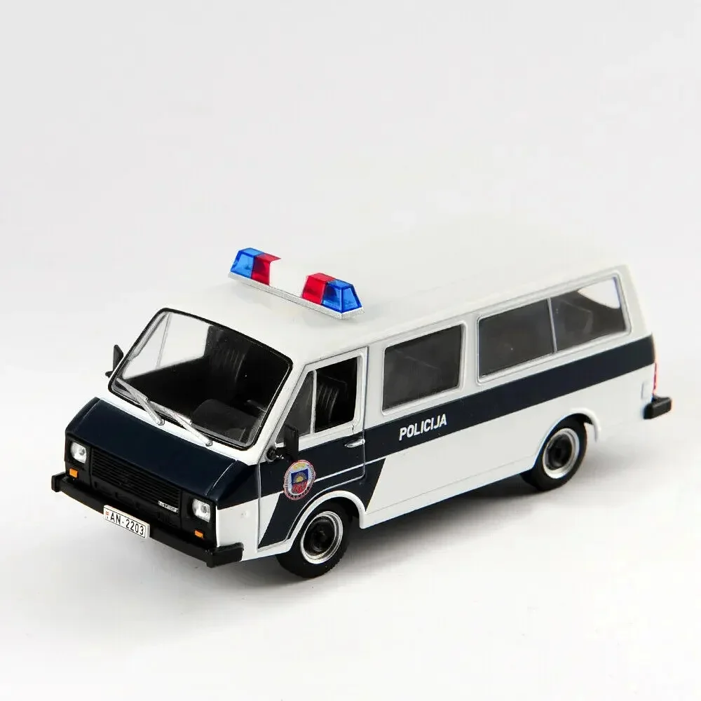 Collectible 1/43 Alloy Diecast Model RAF-22038 Polices Car Russian Raf Car Ambulance Vehicles for Gifts