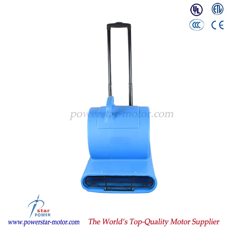 Soffiatore per asciugatrice da pavimento ad alta efficienza da 20253 velocità con maniglia e ruote per motore dell'aria