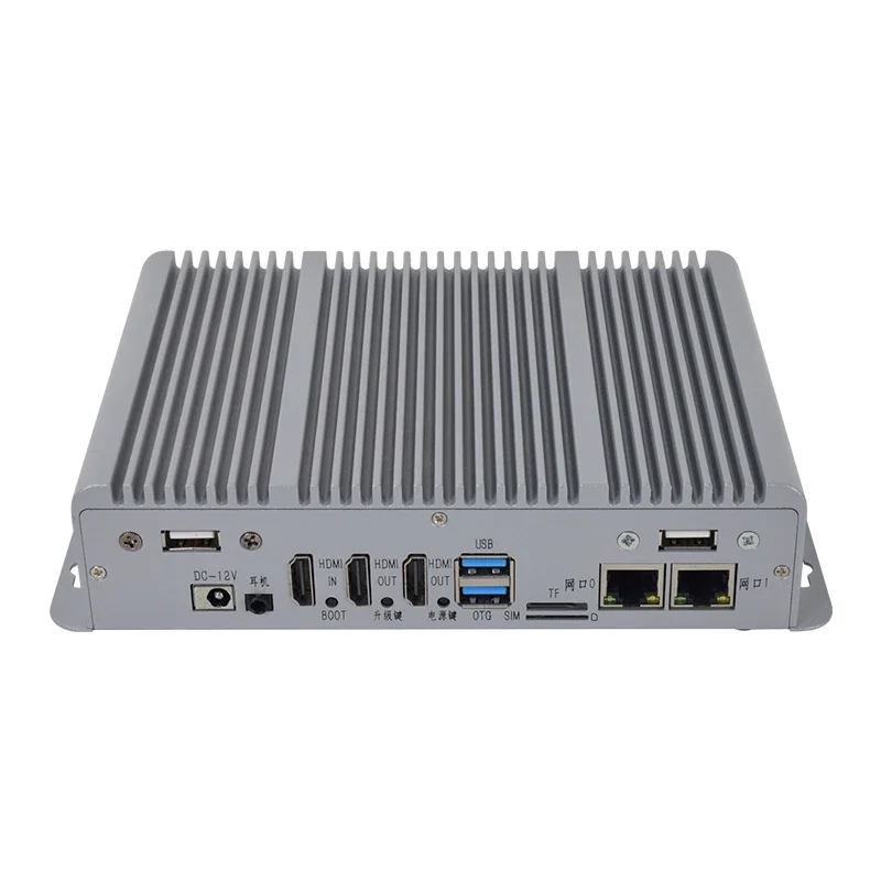 Pre-installed 6TOPS industrial algorithm Rockchip 8 + 64gb RK3588 TV box embedded AI computer industrial computer accessories