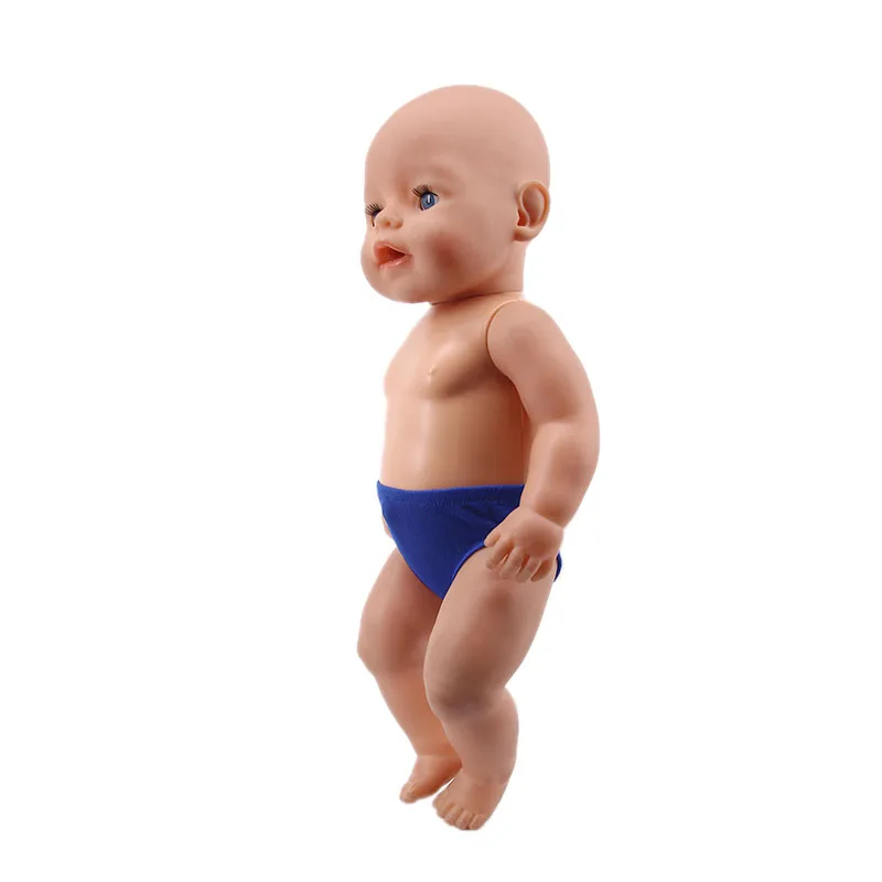 Pannolini per bambole intimo 100% cotone Panty Fit 18 pollici American 43CM Reborn Baby Doll abbigliamento accessori Nenuco Ropa Generation Toy