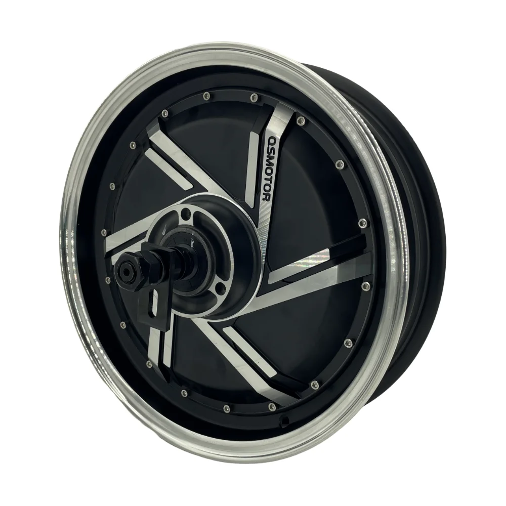 QS273 13 بوصة 6000 واط V3 QS محرك محور العجلة للسكوتر الكهربائي #4