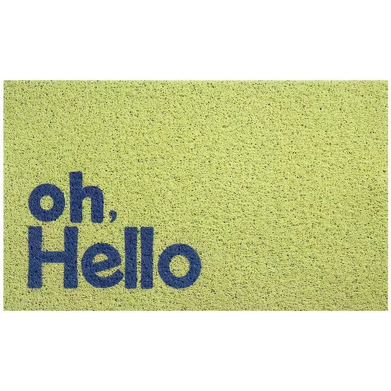 

Welcome Mats for Entrance Door Mat Funny Door Mats Outdoor Doormat Rug PVC Kitchen Carpet Colorful Can Be Cut Home Decor