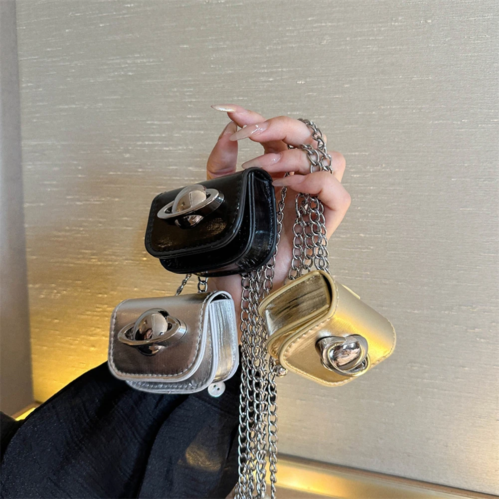 

Mini Planet Print Lipstick Bag with Adjustable Strap Portable Coin Purse Crossbody Waist Belt Decoration Bag for Women and Girls