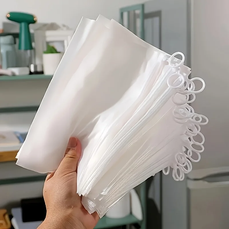 

5PCS PVC Clear Plastic Reusable Zipper Bags Waterresistant Durable Faderesistant with Handles Machine Washable Suitable for Travel and Storage