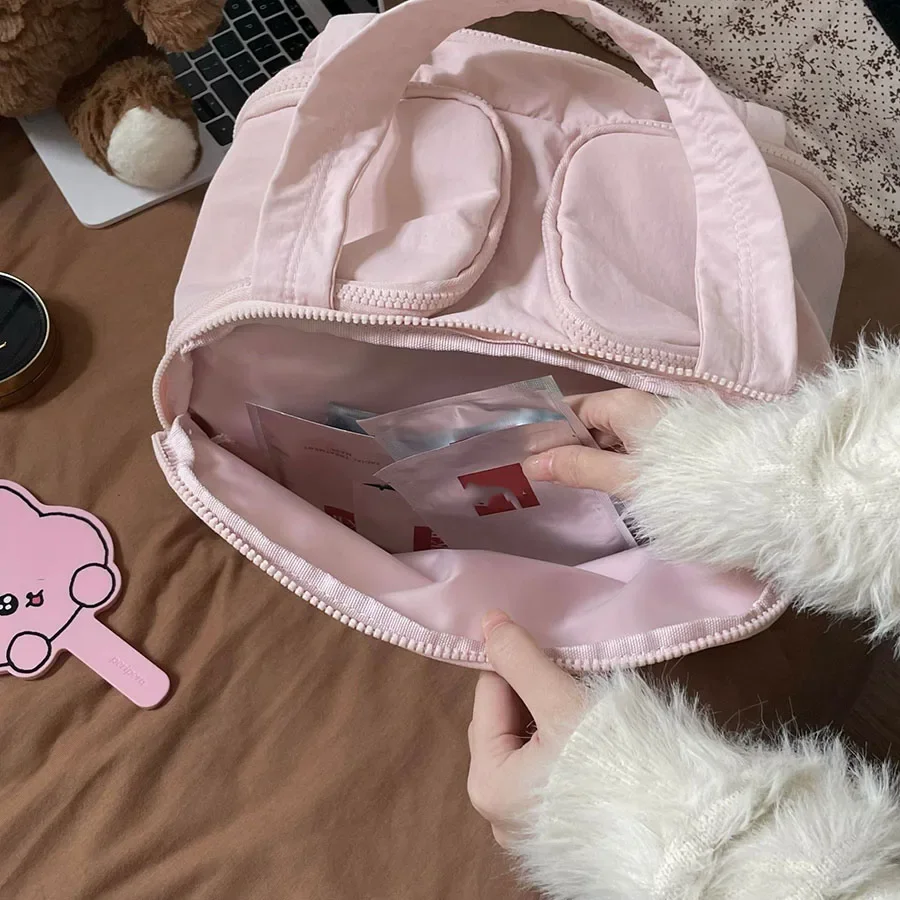 Neue Damen-Kosmetiktasche, tragbare Aufbewahrungstasche, große Kapazität, luxuriöse Make-up-Tasche, Reiseveranstalter, Essentials-Kulturbeutel