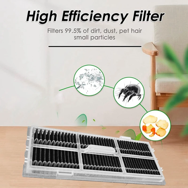 Сменные детали для робота-пылесоса Roborock S8 Pro Ultra /S8 +/S8, фильтр НЕРА, Швабра, боковая щетка, 12 шт.