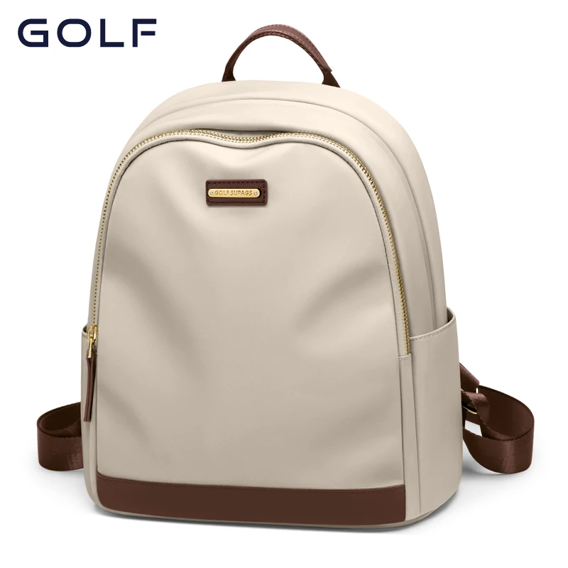 

GOLF Women's Fashion Backpack Waterproof Oxford Cloth Large Capacity Lightweight Travel Bookbag Student Small Backpack