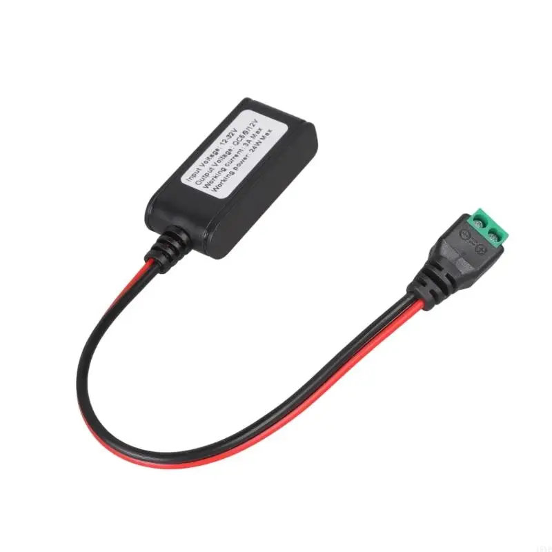  Universal QC3 0 Charging Cable Line With 2Pin Input DC12V-32V For Phones Tablets And Other 5V Gadgets