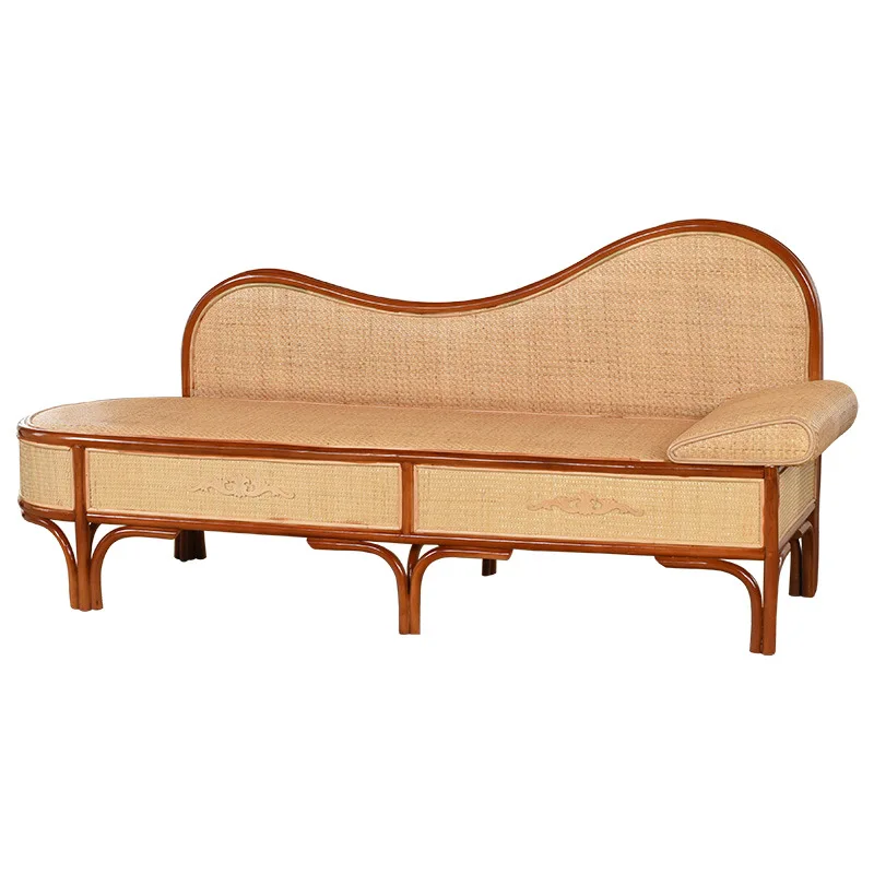 

Living room, rattan, sofa, chaise longue bed, nap bed recliner