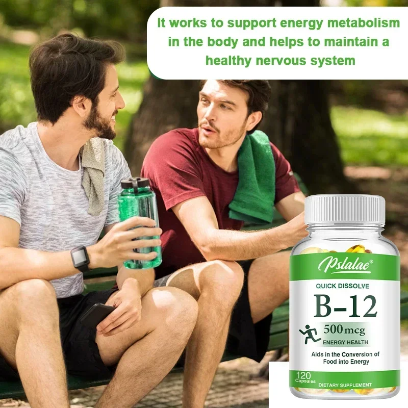 Vitamin B12 Supplement 500 Mcg - Promotes Energy Metabolism and Protects The Nervous System