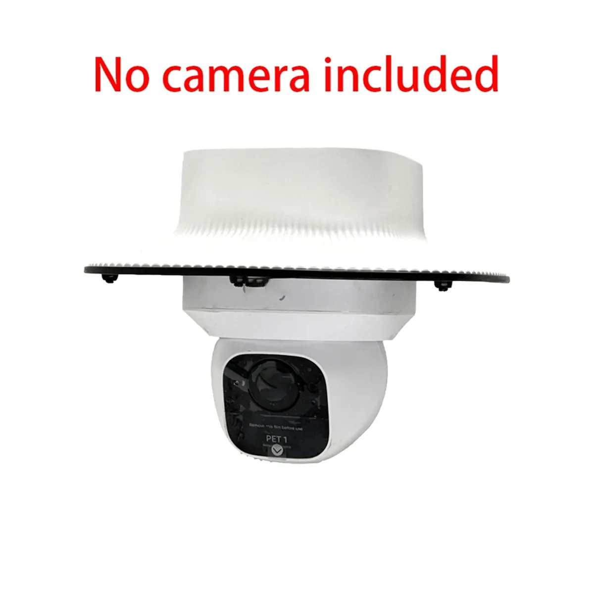 KSOL Rain Cover for SoloCam E30/E42 and 4G LTE Cam S330 - Outdoor Weather Shield, Anti-Glare Sun Visor