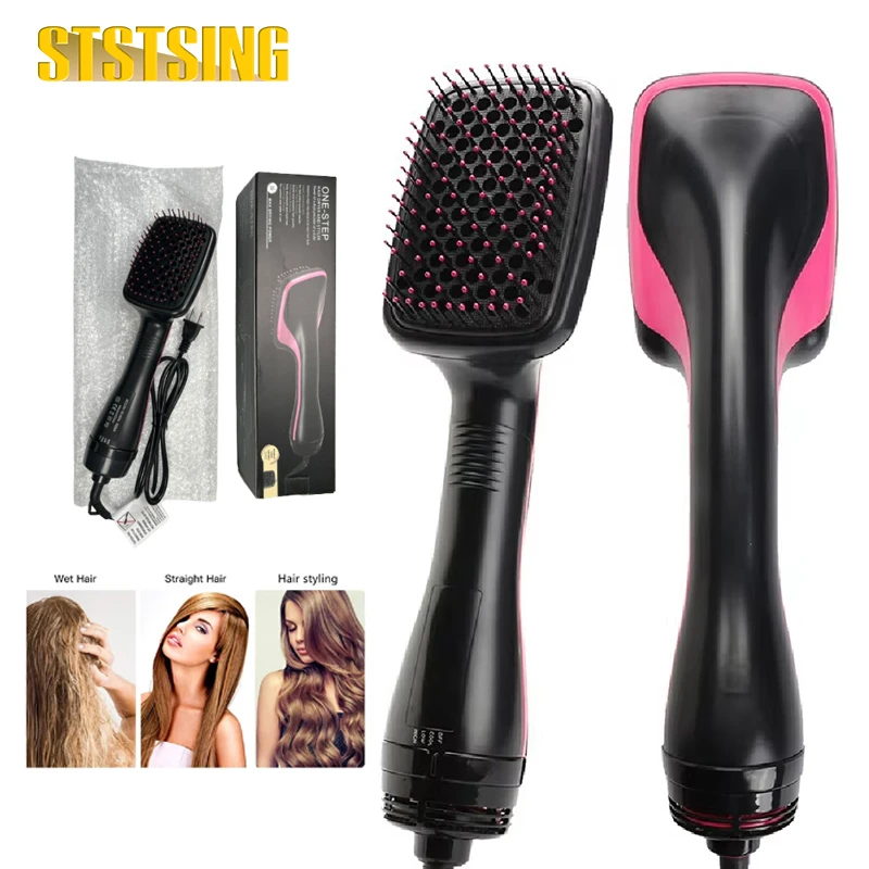 1PCS 1PCS 3-in-1 Hair Dryer Brush & Hot Air Styling Brush, Hair Straightener Brush for Drying, Straightening & Smoothing - Aliexpress Deal