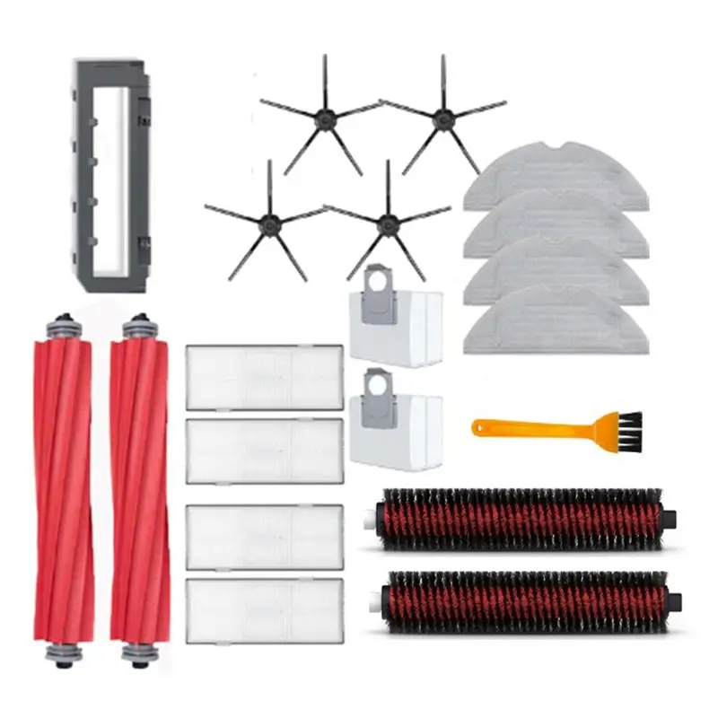 

Main Side Brush Mop Filter Dust Bag Accessories Kit For Roborock S7 Maxv Ultra S7 Pro Ultra G10S/G10S Pro-[Kiri-XK]