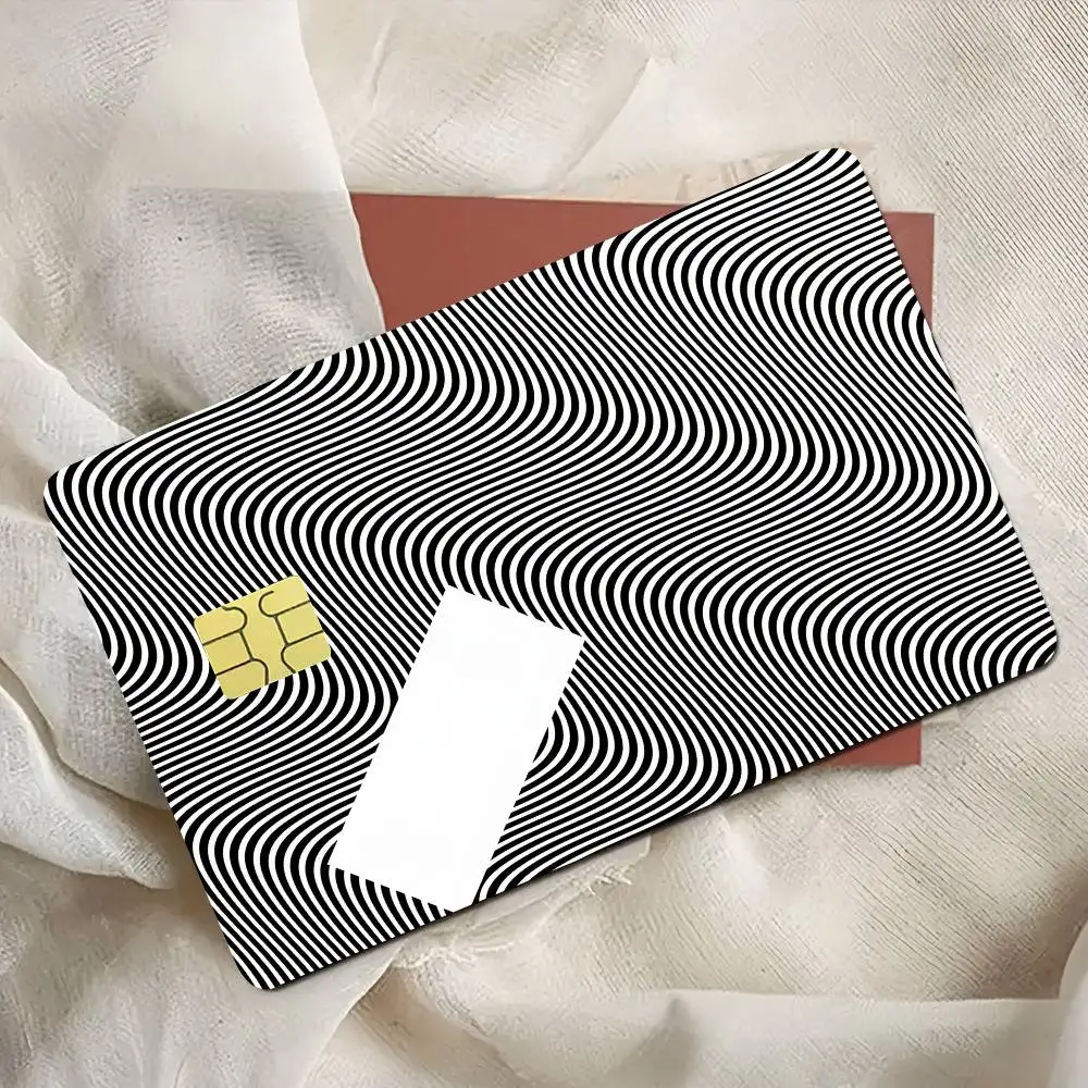 ملصقات بطاقات Singer Jamie xx In Wave غطاء جلدي مقاوم للماء مكون من 4 قطع من ملصقات بطاقات الائتمان والديكور الأمامي لتمرير البنك