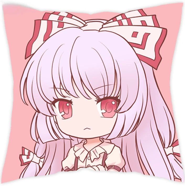 Fujiwara no Mokou Anime TouHou Project Cute Square Cushion Hold Pillow 45*45cm