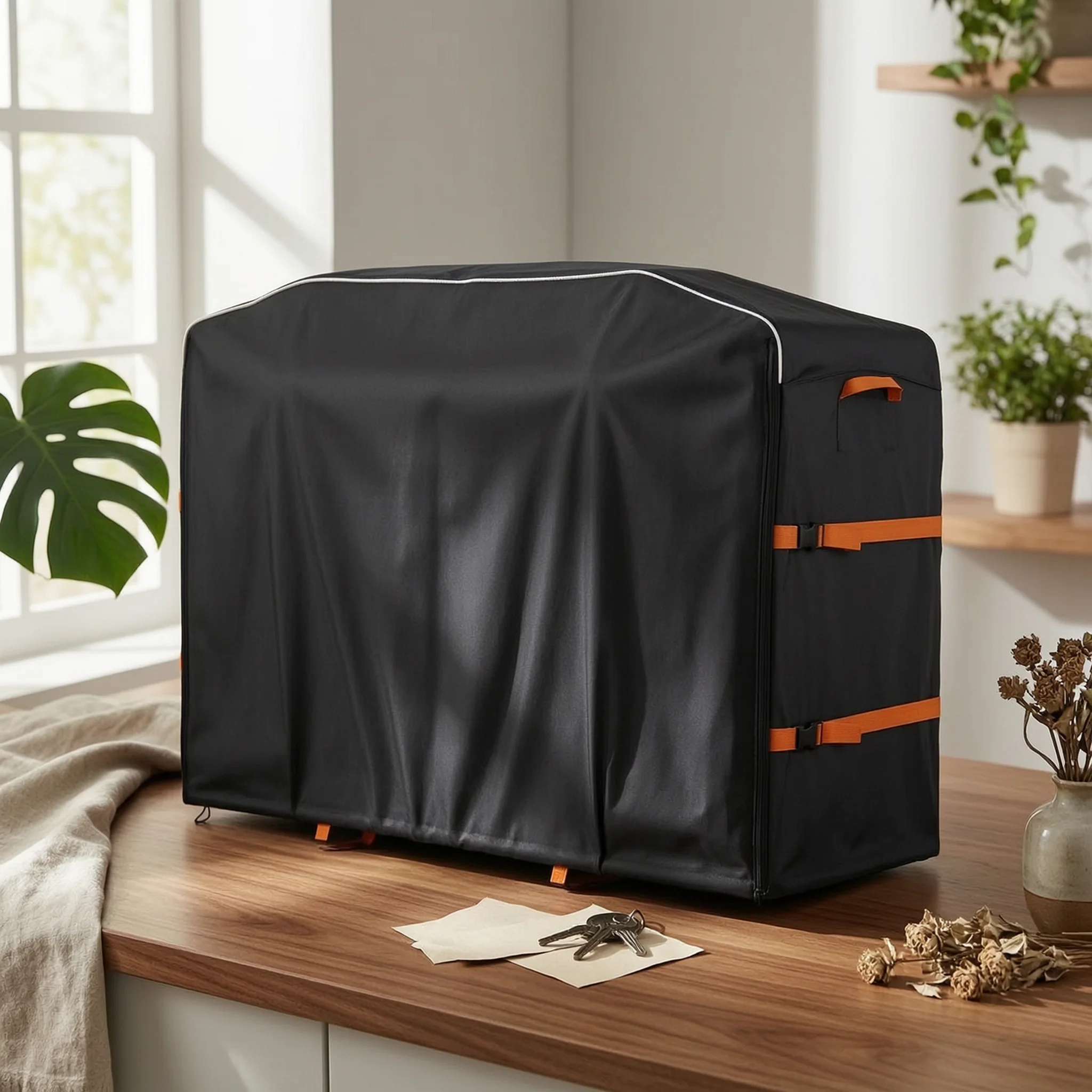 Kayak Storage Rack Cover Zippered Kayak Rack Cover Waterproof Long-Lasting for Kayakers, Backyard, Dock