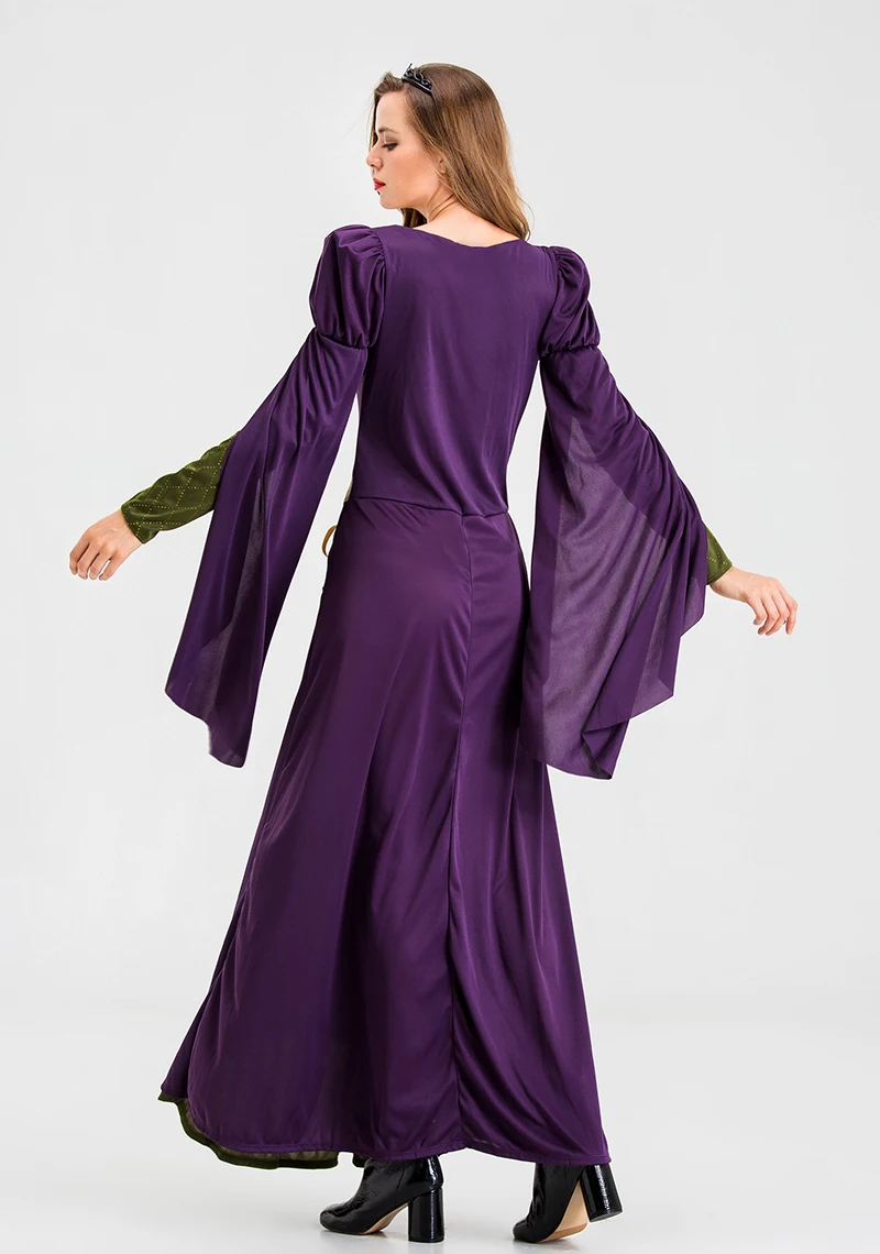 زي محكمة فاخر للبالغين طويل دكتور لمرحلة الأداء زي الملكة فرعون الله ملابس نسائية تقليدية عرقية