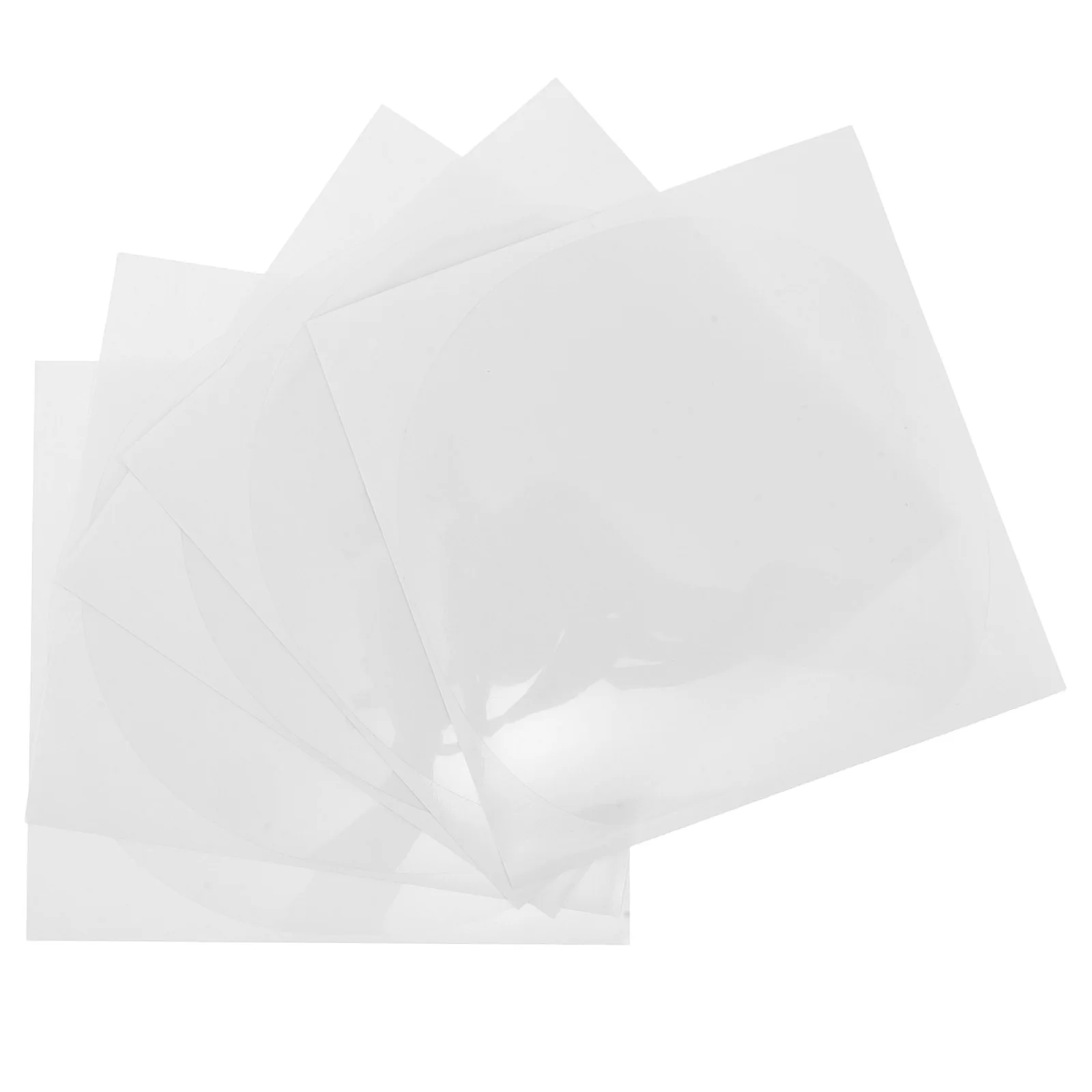 

5Pcs Protective Film for Table Tennis Racket Transparent Adhesive Sheet Easy Apply Long-Lasting Paddle Cover for Competition