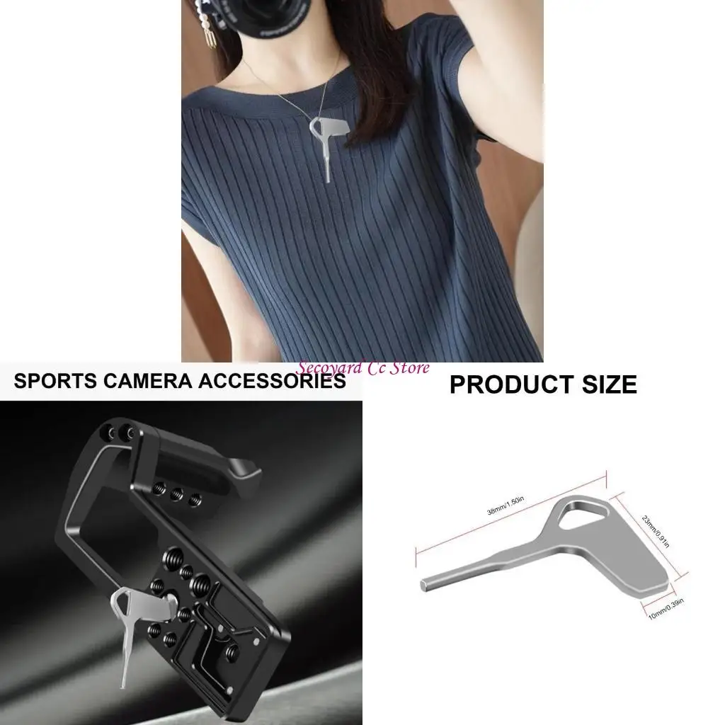 

N3UC Professional Camera Accessory Tool Aluminum Alloy Screw Wrench Portable Repair