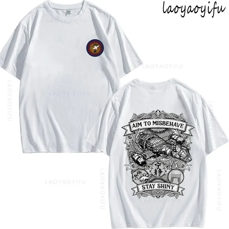 

Crew of Serenity Firefly Theme 100%Cotton Summer T-Shirt Short-sleev O-neck Printed Fashion Men's Women's High Quality Tee Tops