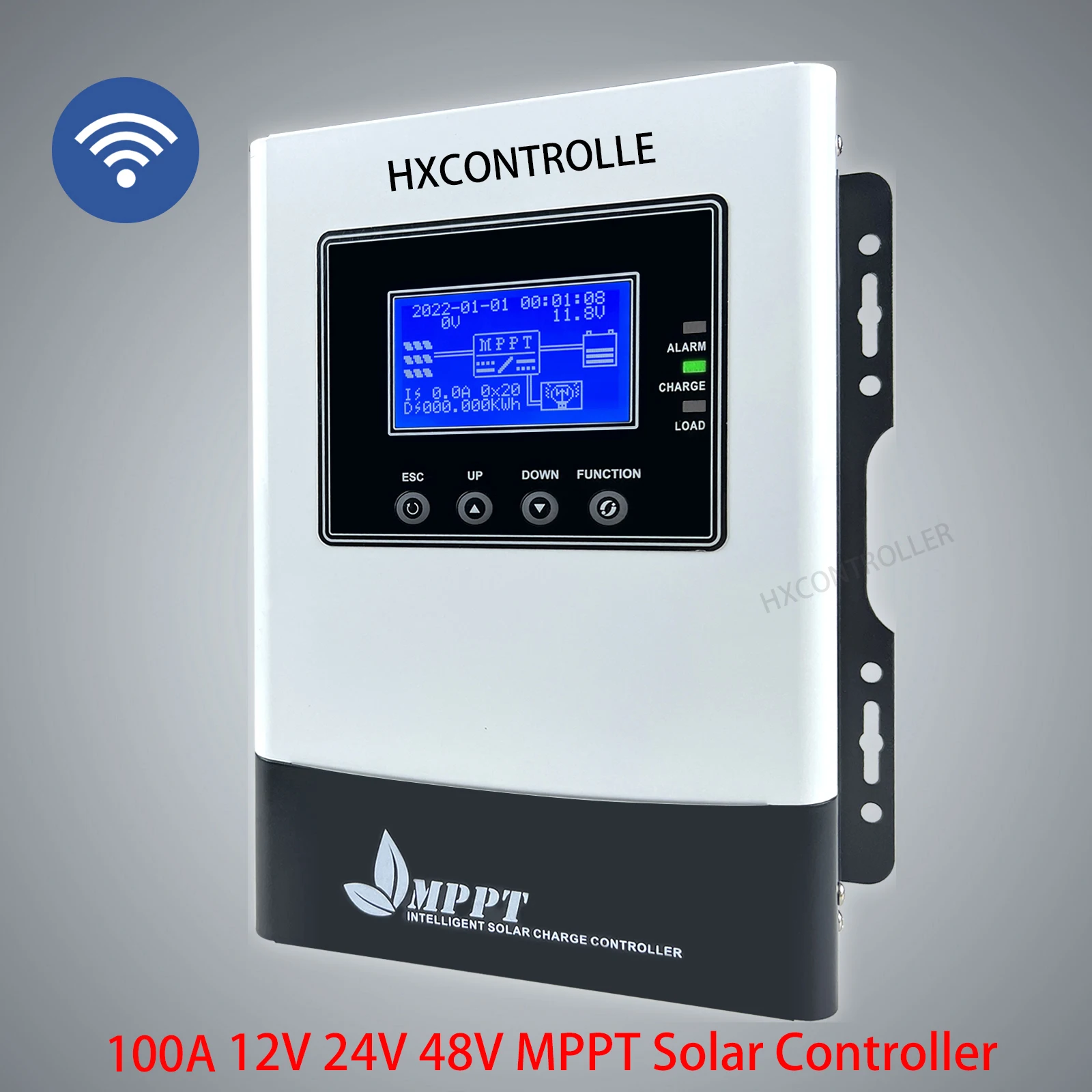 

MPPT 60A 80A 100A Solar Panel Controller 150VDC Solar Charge Regulator with WIFI Monitor For 12V 24V 48V Ship From Brazil