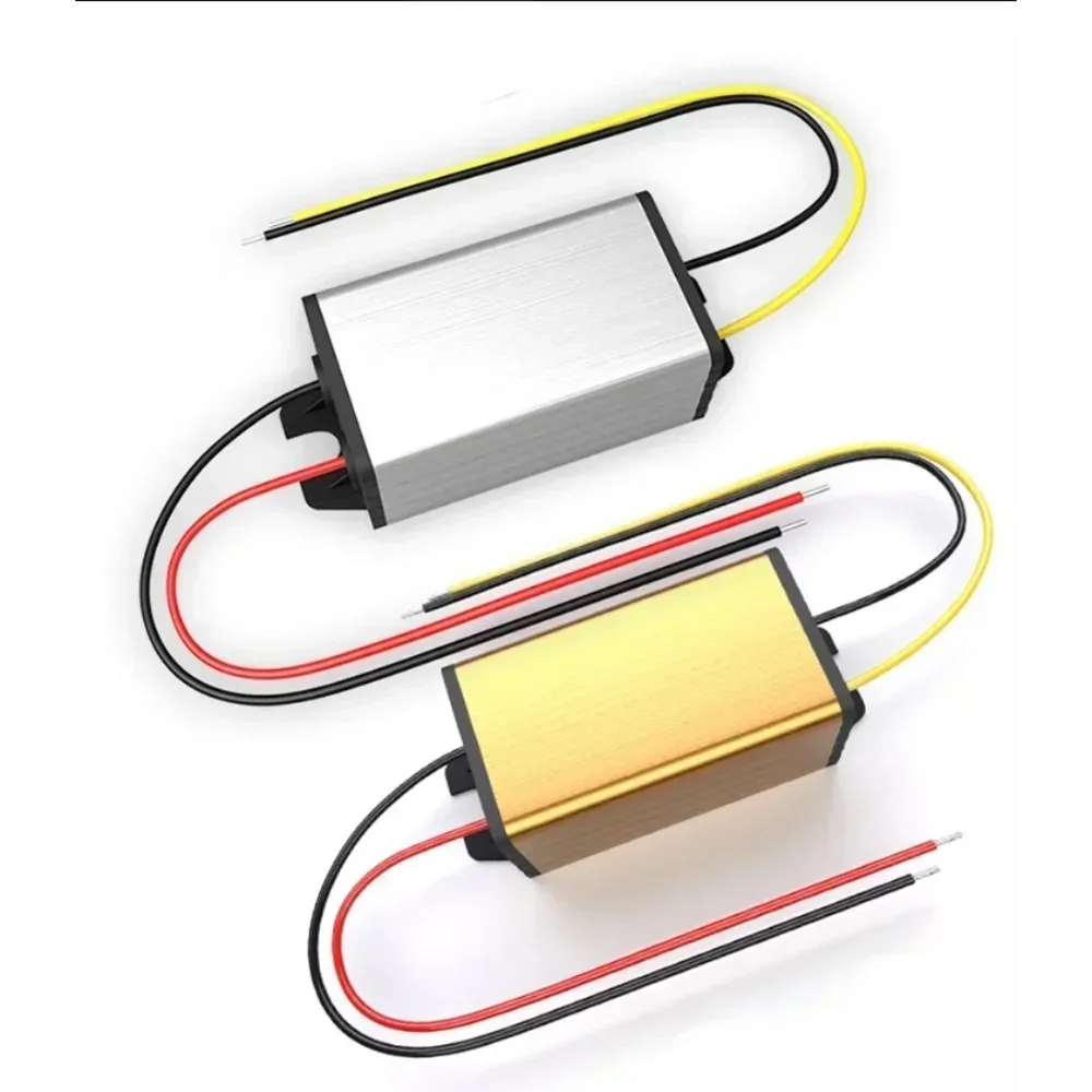 Módulo impermeável do conversor step-down, poder do carro, 24V a 12V, 15V-40V a 12V, 5A, 3A