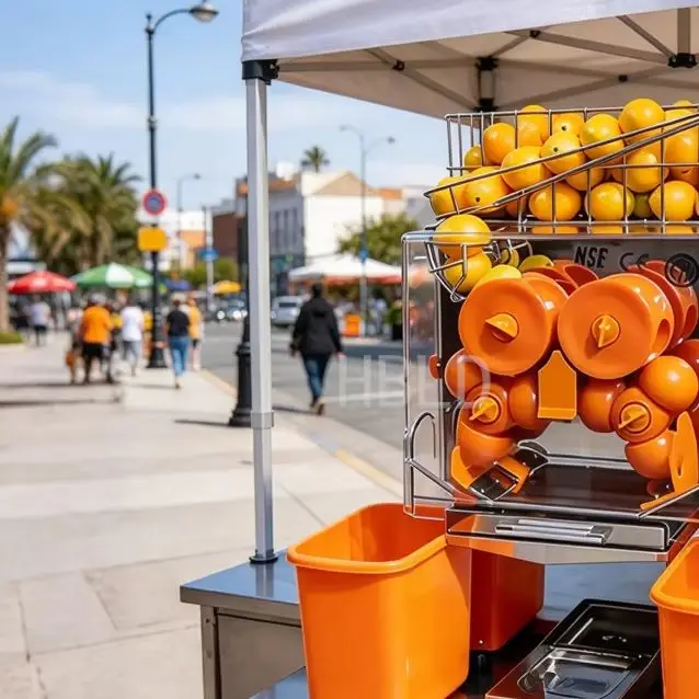 Citrus Juicer Machine Commercial Automatic Orange Squeezer For Restaurant Bar Juice Shop