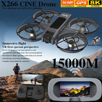 NEW X266 Mini Rc Drone 8K HD Dual Camera 6-Axis Headless Mode Helicopter 360° Flip Remote Control Quadcopter  Boys Toys Gift UAV
