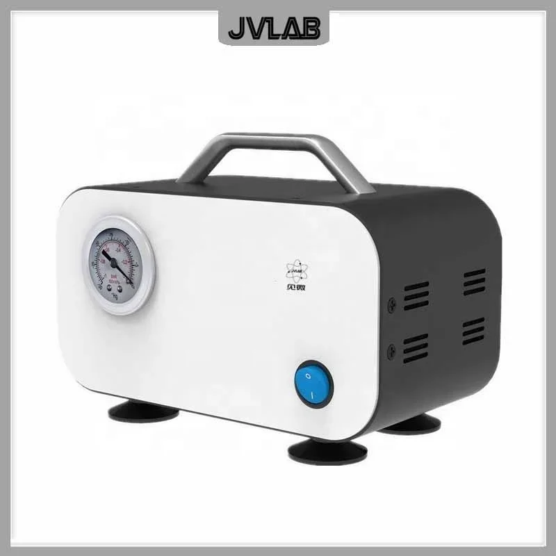 J-VP30L Mini Oil-free Diaphragm Vacuum Pump Laboratory 10L/min 15L/min 30 L/min Portable Positive & Negative Pressure DC 12