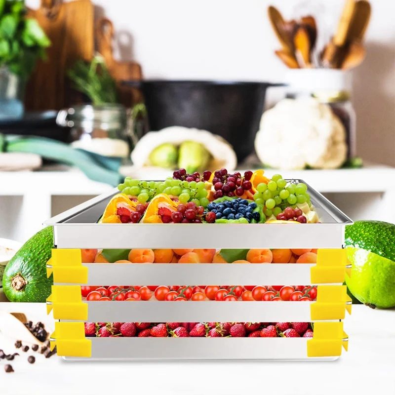 12PCS Tray Stackers For Harvest Right PIAOLGYI Freeze Dryer Trays Accessories Freezer Dividers