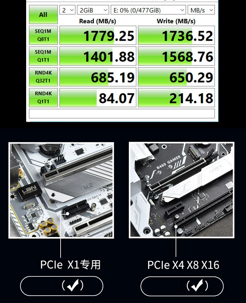 M.2 NVME B&M Key To PCIe 4.0/3.0 X1 x1 X4 x8 x16 interface Adapter Card PC Motherboard For 2230 2242 2260 2280 SSD hard disk
