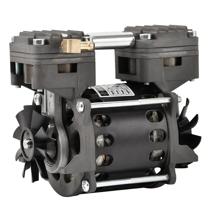 

220V 85W -83KPa 20L/min Portable Electric Oil Free Vacuum Pump Air Compressor Head for Laboratory