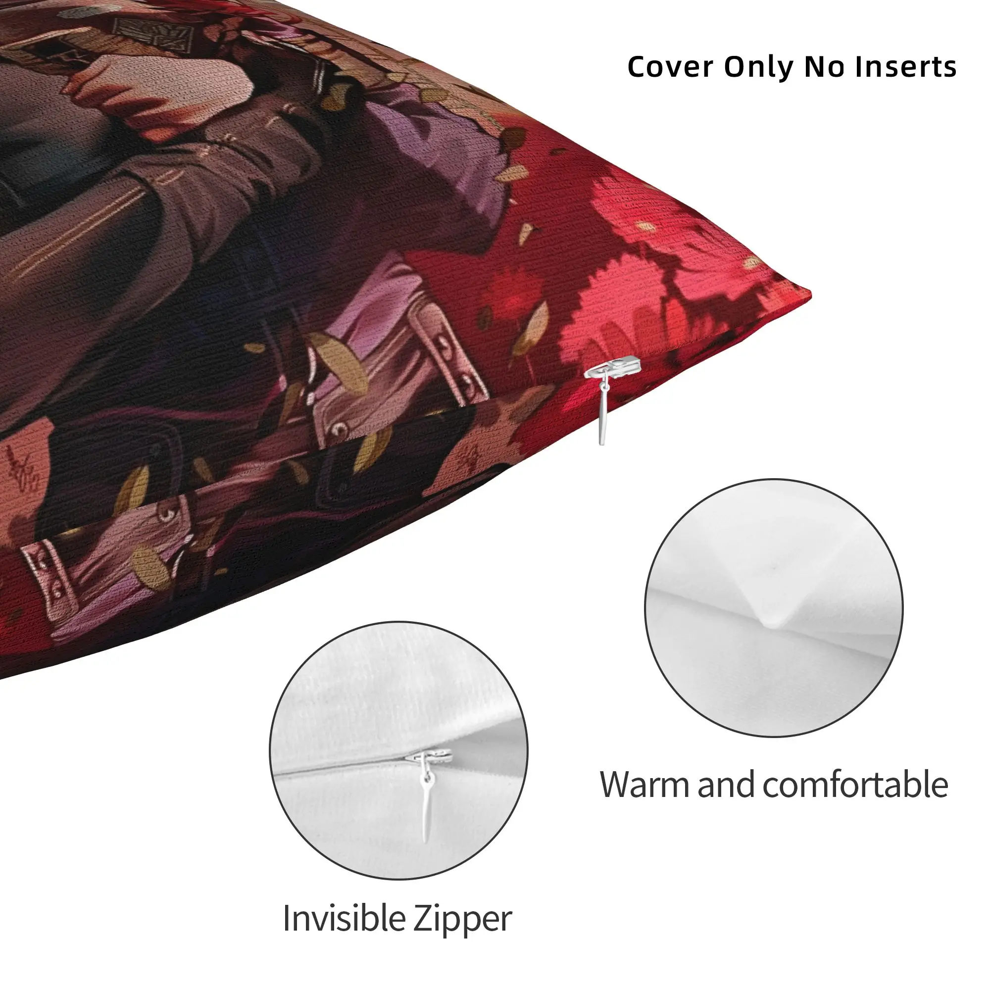 Clair Obscur Expedition 33 Maelle Pillowcase Soft Polyester Cushion Cover Decor Video Game Pillow Case Cover Home Zipper 18