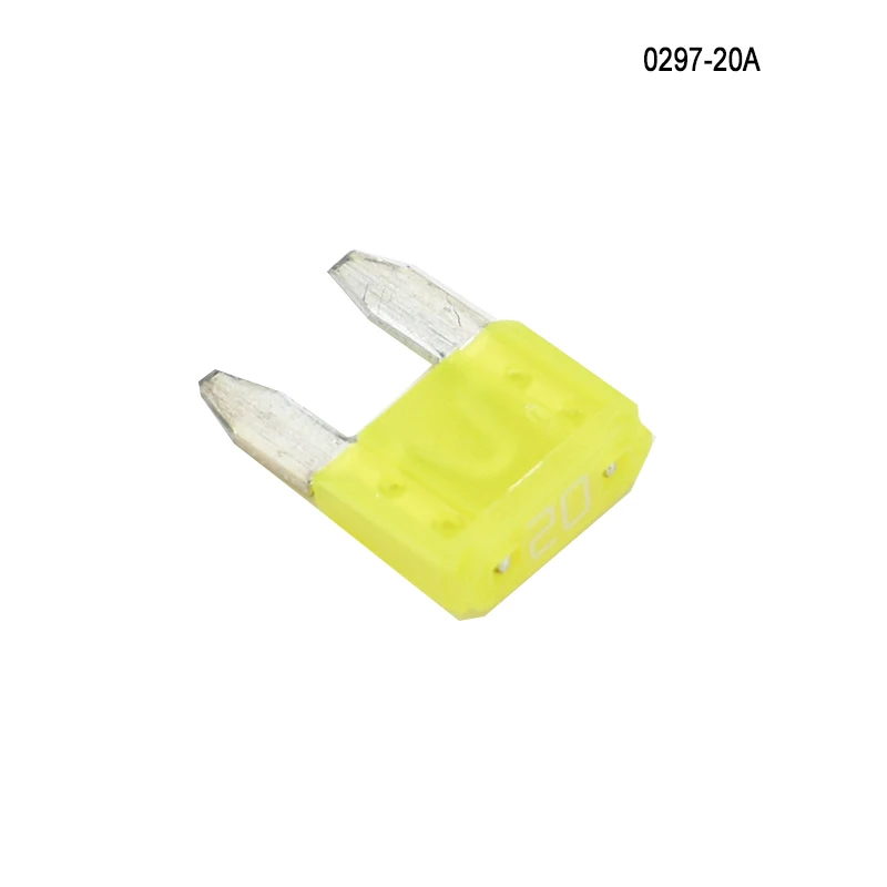 (120pcs/pack)LittelFuse 0297 Car Blade Fuse for Automotive Application, Mini Fuse 2A 3A 4A 5A 7.5A 10A 15A 20A 25A 30A Auto Fuse