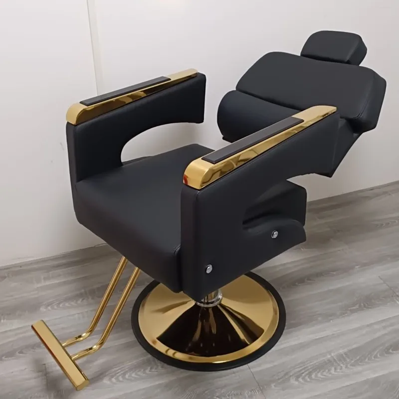 

Hairdressing chair Haircutting chair Shaving down lifting rotating Internet celebrity perm and dyeing chair Hair salon special