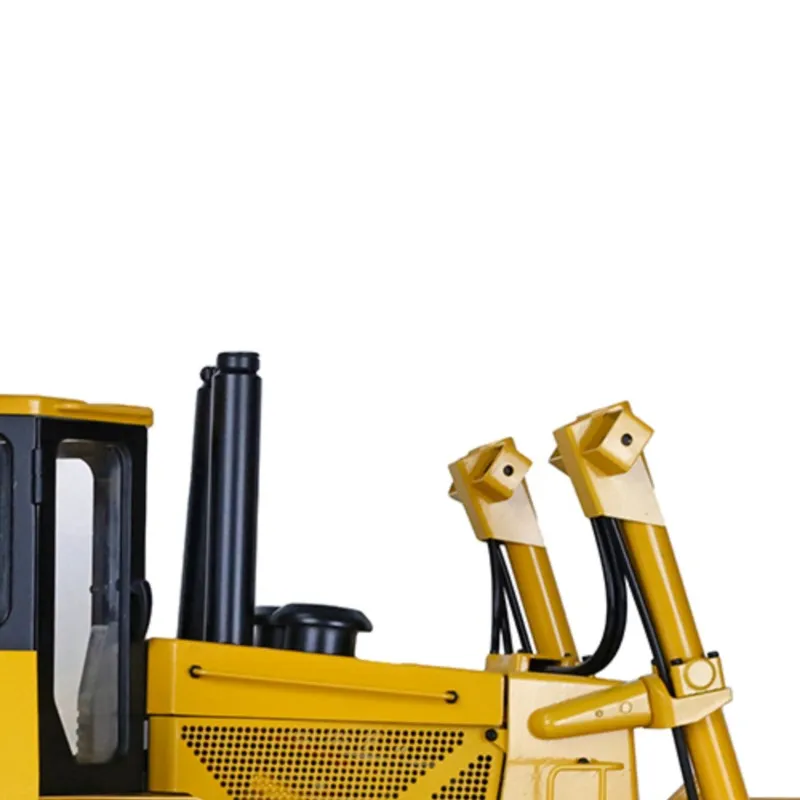 

JDM 98 D9T DXR2 RC Hydraulic Bulldozer 1/14 Remote Control Metal Dozer Machine Truck Car with Light Sound Toys for Adult TH18486