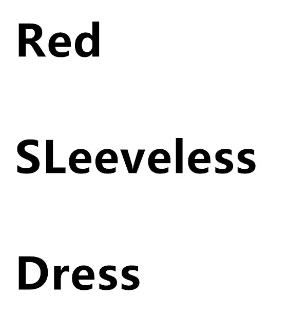 R Sleeveless Dress