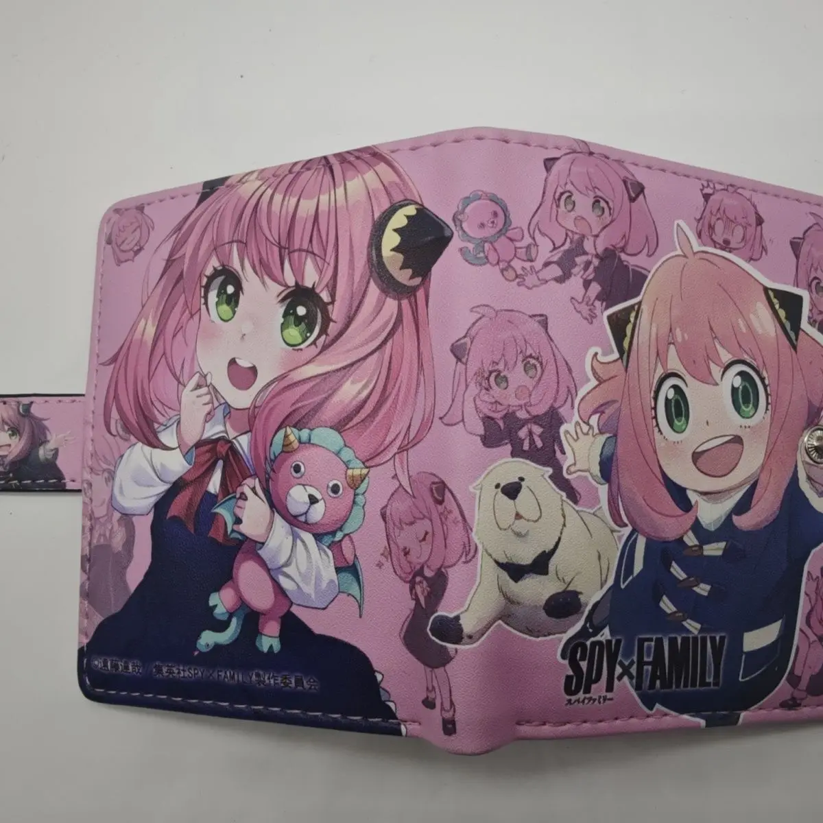 Spy X Family Aniya Princess High-Definition Internet Celebrity Same Style Two-Dimensional Student 3D Wallet Anime