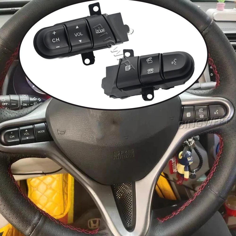 

Пульт дистанционного управления телефоном и аудиосистемой на руле с подсветкой 36770-SNA-D12 для Honda Jazz/Fit Civic 2006-2011