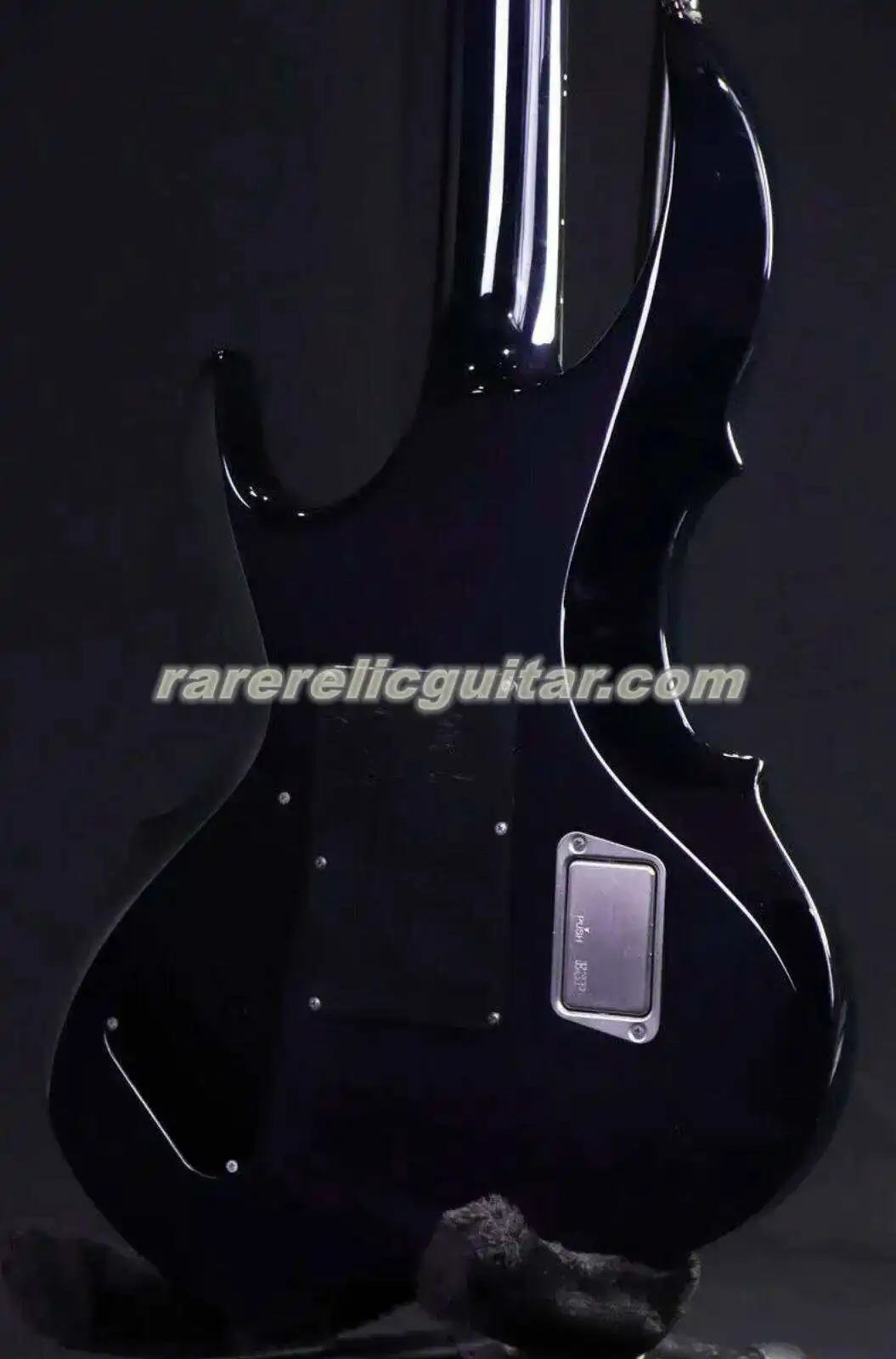 In Stock FRX Purple Busrt  Flame Maple Top Electric Guitar China Active EMG Pickups Metal 9V Battery Box Floyd Rose Tremolo