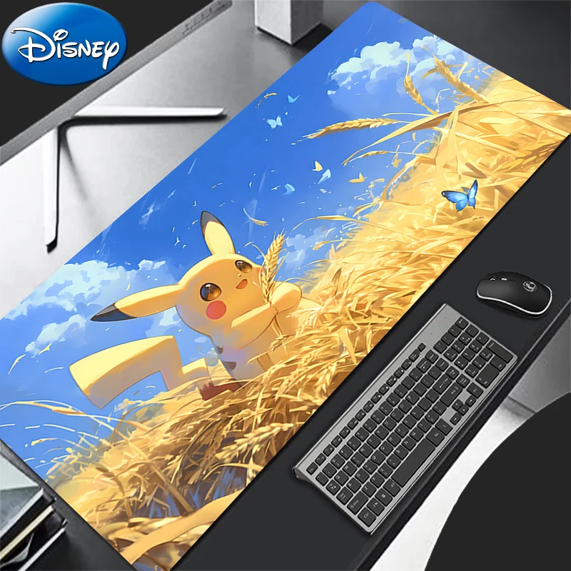 

Mouse Pad P-Pokemon Pikachu gaming accessories Computer keyboard gamer Designed specifically for e-sports Gamer Cabinet Mousepad