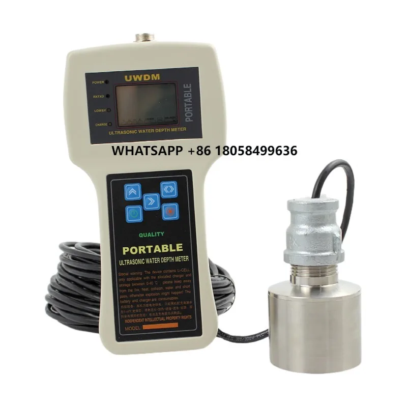 

300M SUL811 Handheld Portable Ultrasonic Water Echo Sounder Depth Level Meter